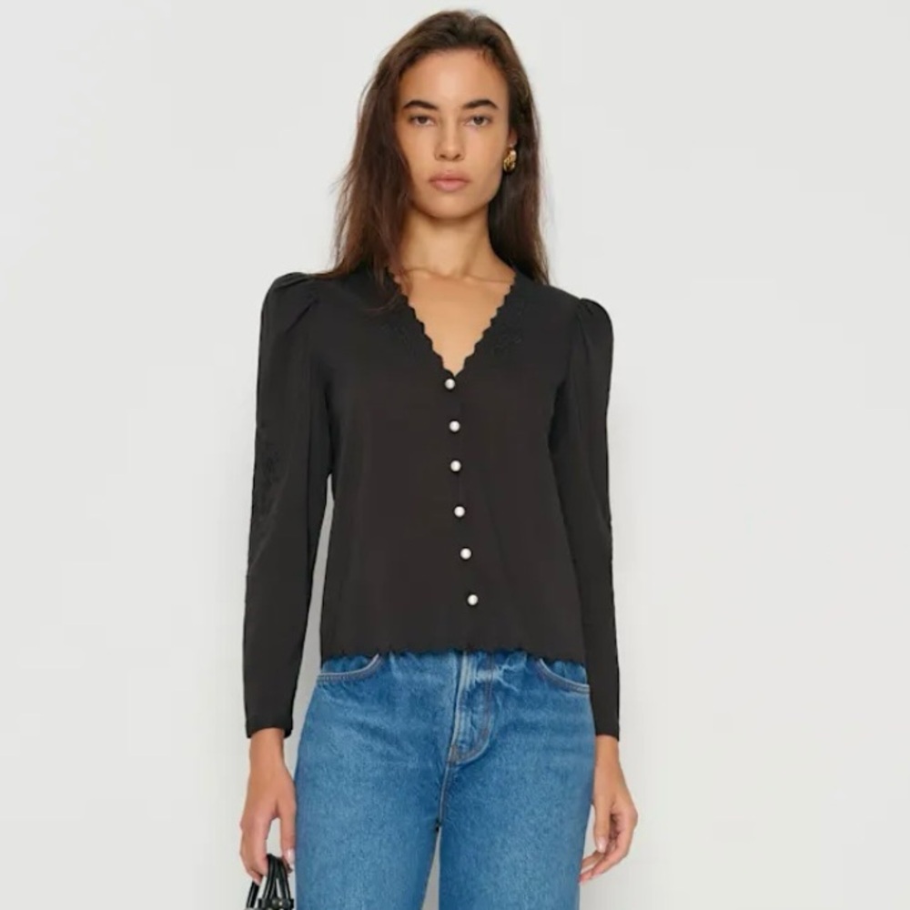 Reformation Hemsley Top Size 0